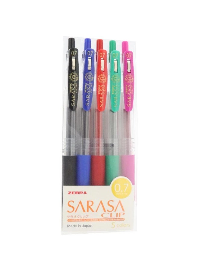 ZEBRA Gel Ink Pen 5pcs - Image 1