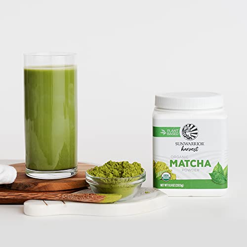 Sunwarrior Organic Matcha Green Tea Powder Culinary Grade Matcha for Smoothies Baking Lattes Vegan Sugar & Dairy Free 225 Servings Sunwarrior - Image 5