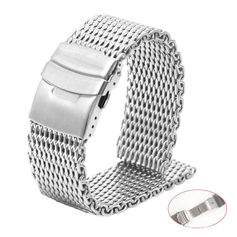 سوار ساعة ذكية باللون فضي قابل للتعديل سوار نايلون حلقي متوافق مع Samsung Galaxy Watch بملاءمة قابلة للتعديل وحزام بديل للاستخدام اليومي للحمل اليومي للاستخدام المتكرر - Image 2