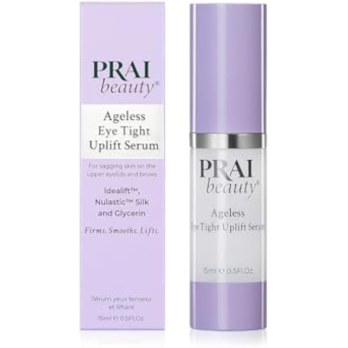 PRAI Beauty Ageless Eye Tight Uplift Serum, Anti-Aging and Hydrating Eye Serum, For Instantly Ageless Brow and Eyelid Area, 0.5 Oz - Image 3