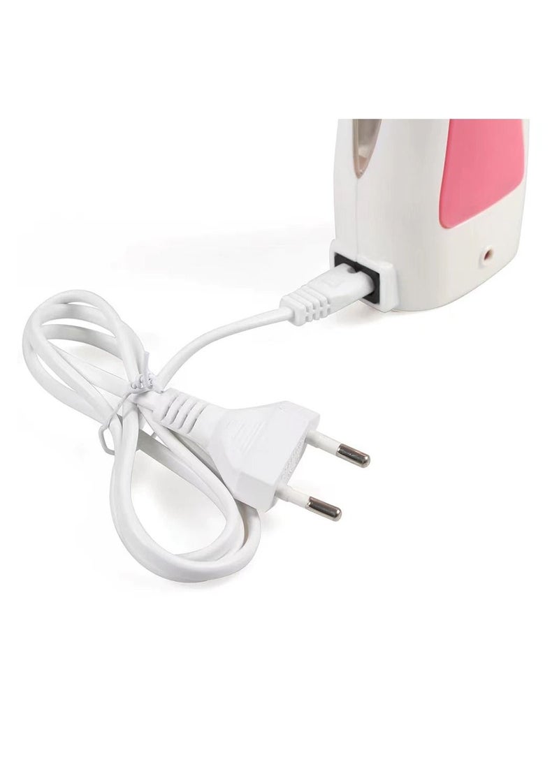 DubaiGallery Wax Way machine for hair removal Set Of 3 Pieces - Pink/White - Image 5