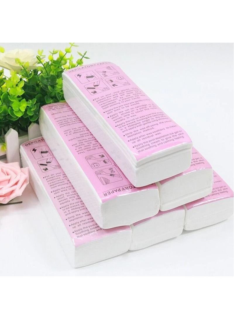 DubaiGallery Wax Way machine for hair removal Set Of 3 Pieces - Pink/White - Image 3