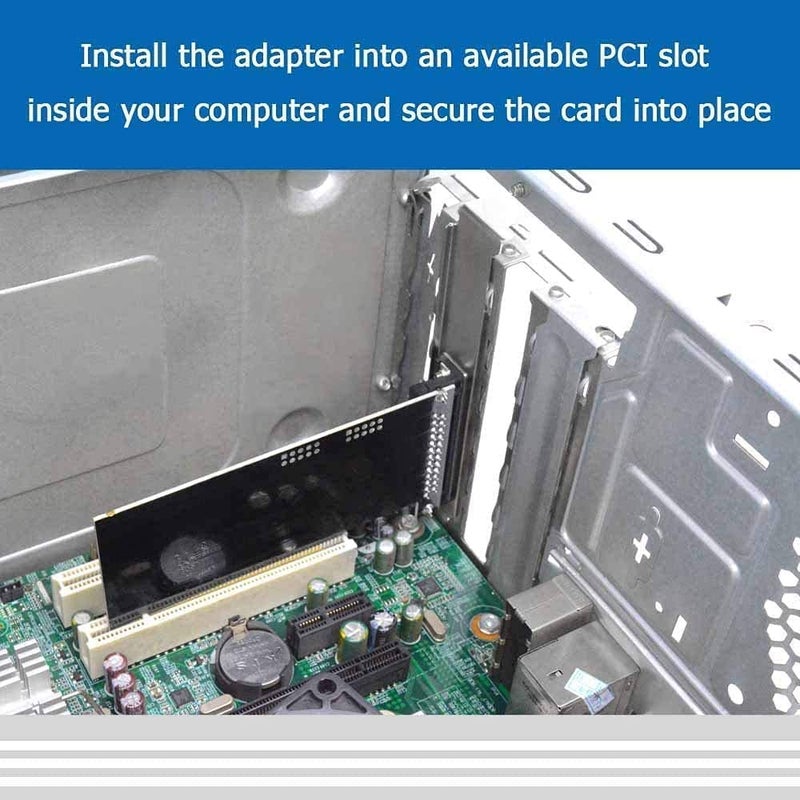 Syba SYB-SY-PCI10002 I/O Card 2Port Parallel Printer PCI Netmos 9865 Chip - Image 5