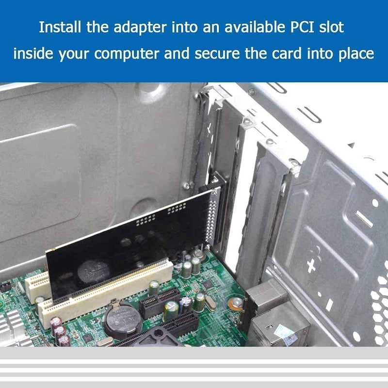 Syba SYB-SY-PCI10002 I/O Card 2Port Parallel Printer PCI Netmos 9865 Chip - Image 4