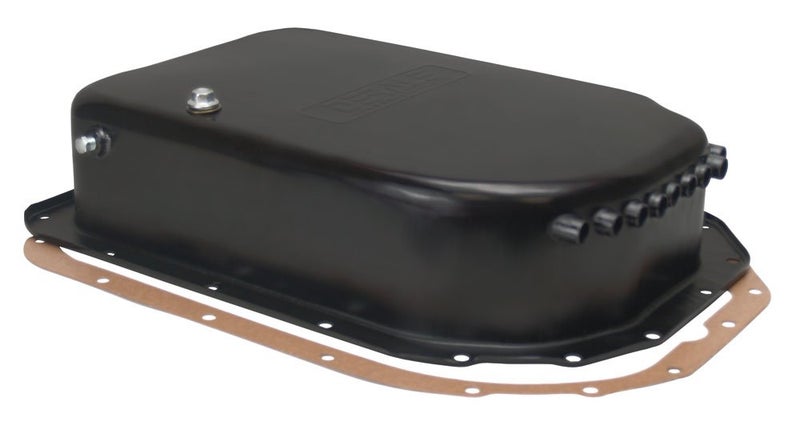 Derale 14207 Transmission Cooling Pan for GM 4L80E Black