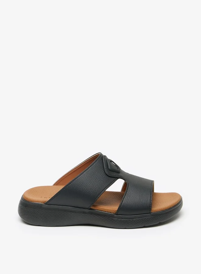 Le Confort Men's Textured Slip-On Arabic Sandals