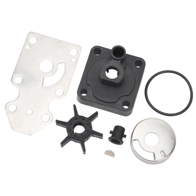 Outboard Water Pump Kit: 9.9HP 15HP 2 Stroke Direct Replacement - Prime Plastic Metal Neoprene Material Outboard Motor Water Pump Repair Kit for Marine Outboard Cooling System - Image 3