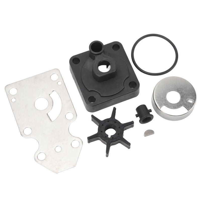 Outboard Water Pump Kit: 9.9HP 15HP 2 Stroke Direct Replacement - Prime Plastic Metal Neoprene Material Outboard Motor Water Pump Repair Kit for Marine Outboard Cooling System - Image 2