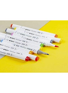 M&G M&G Marker Set 12 Colors 1.0mm - 5.0mm - No.: EMPF0901  - Image 1
