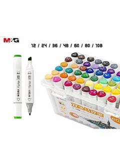 M&G M&G Marker Set 12 Colors 1.0mm - 5.0mm - No.: EMPF0901  - Image 5