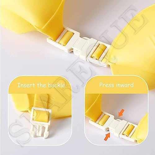 SPAREQUE Baby bath Shower Cap,Bath Visor hat for Eye and Ear wash Protection,Adjustable Silicone Bathing Crown Waterproof Shampoo hat for Washing Hair, Shower Bathing Protection Bath Cap for Toddler, Baby, Kids, Children - Image 5