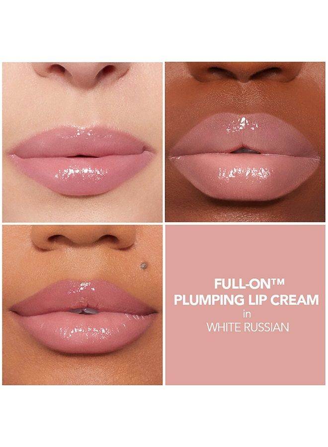 BUXOM Full-On Plumping Lip Cream - Lip Plumper Gloss - Enhancing Tinted Lip Plumper – Moisturizing Lip Gloss with Peptides and Vitamin E, Cruelty Free - Image 1