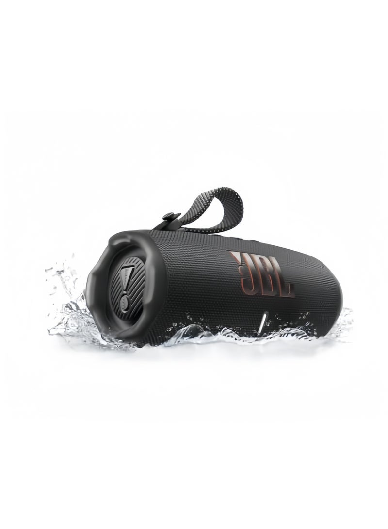JBL Charge 6 - Portable Waterproof And Drop-Proof Bluetooth Speaker With Built-In Power Bank, Multi-Speaker Connection Via Auracast, Up To 28 Hours Playtime, Fast Charging, And Powerful Sound Black - Image 4