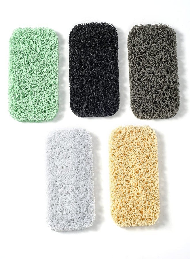 Ru S 12PCS Soap Savers Pads BPA Free Soap Holder for Bar Soap Non-Slip Self Draining Soap Dish Soap Lift for Shower Kitchen Bathroom - Image 5