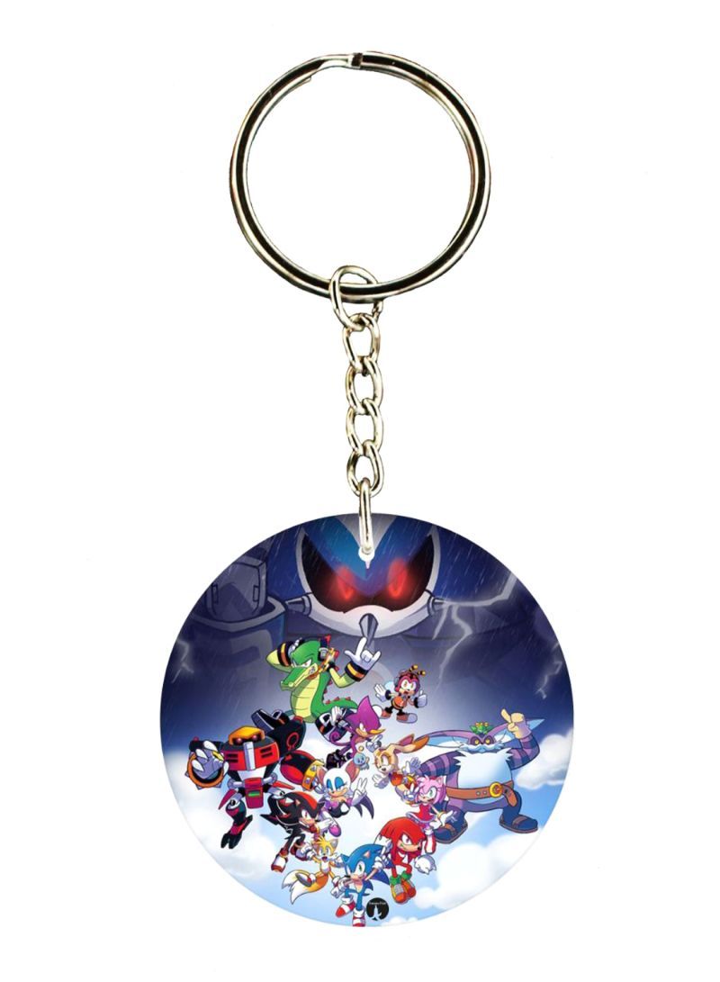 RKN Sonic Printed Keychain