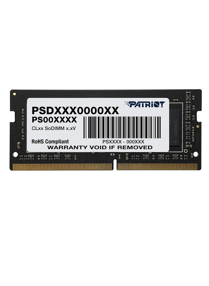 باتريوت ذاكرة الوصول العشوائي 8 جيجابايت DDR4 3200 ميجاهرتز ذاكرة الكمبيوتر المحمول PSD48G320081S  - Image 1
