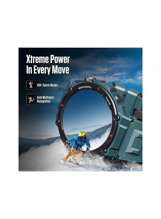فاستراك ساعة ذكية Xtreme PRO بشاشة AMOLED بحجم 1.43" ودقة 466 x 466 بكسل، مكالمات بلوتوث SingleSync، مساعد صوتي ذكي، أكثر من 100 وضع رياضي وواجهة ساعة، بطارية تدوم حتى 5 أيام، IP68 - Image 4