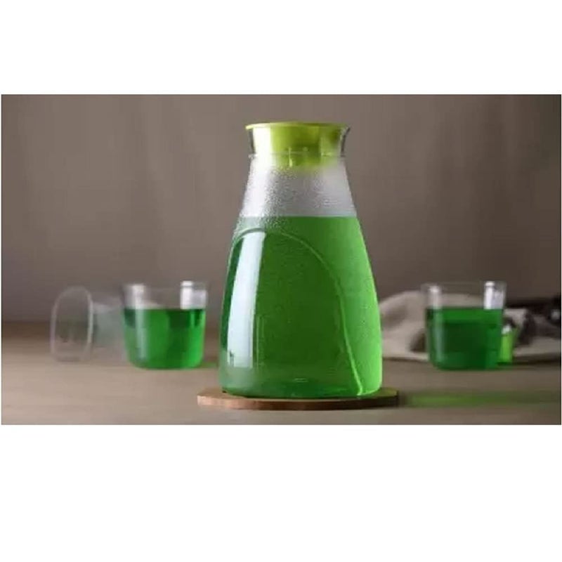 Kytaste Lemon Set Water jug with 6 Water GlassMulti Color 1 pc Multicolor - Image 4