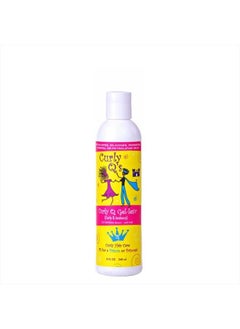 Curls CURLS Curly Q's Gel-les'c Kids Hair Jelly - Curl Enhancing and Shine Promoting Styler - Perfect Frizz-Fighting Solution For All Curl Types and Textures - 8 Oz  - Image 1