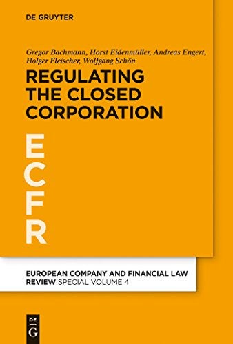 Regulating The Closed Corporation