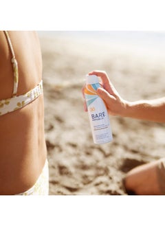 bare republic Mineral Sunscreen Spf 30 Sunblock Spray Sheer And Nongreasy Finish Coconut Mango Scent 6 Fl Oz  - Image 3