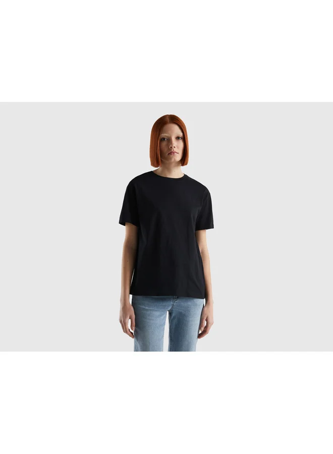 UNITED COLORS OF BENETTON Short sleeve 100% cotton t-shirt