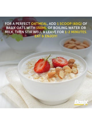 High Protein Oats Powder, 23g Protein Per Serving, Oats + Whey Protein + MCTs, BCAAs, Coconut Flavor, 3kg (6.6Lb), 50 Servings - view 3