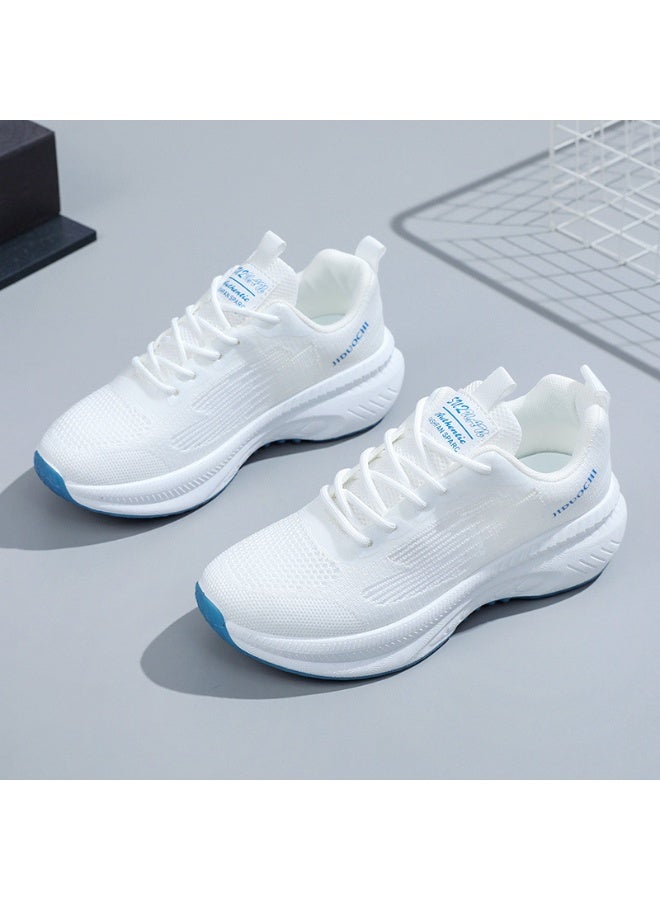 NIBEMINENT Fashion Women Running Sneakers Summer  Breathable  Casual Flat Shoes Tennis Shoe Trend Versatile  - Image 1