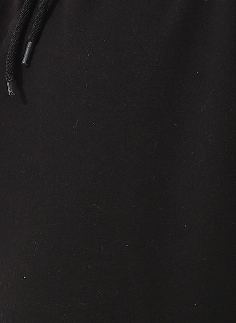 Andora Kangaroo Pockets Fleeced Boys Hoodie_ Black - Image 5