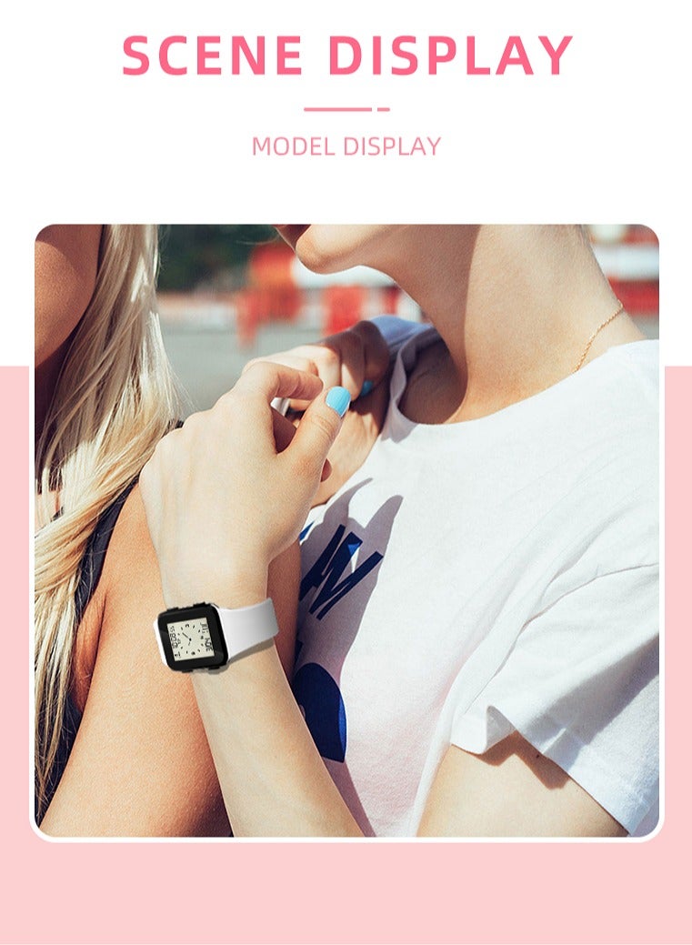 New P13 Children's Watch, Suitable For Girls And Boys Digital Sports Watch, Luminous Watch, With Alarm Mode, 50 Meters Waterproof, Shock-Resistant And Drop-Proof Watch, Suitable For 5-16 Years Old Boys And Girls Teenagers Students - Image 2