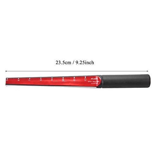 ZERONE أداة قياس حجم الخاتم من زيرون، أداة قياس حجم الخاتم الشمعي لزيادة قطر الثقوب في خواتم الشمع إلى الحجم الصحيح للأصابع - Image 3