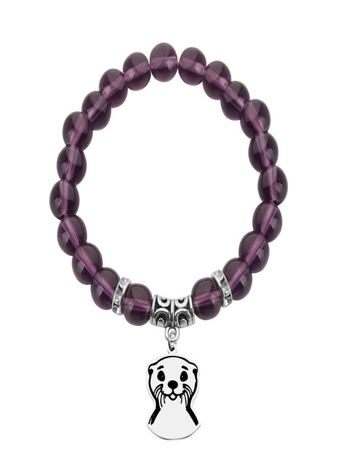 FAADBUK Otter Bracelet for Otter Lover - Animal Lover Gift (Otter Card) - Image 2