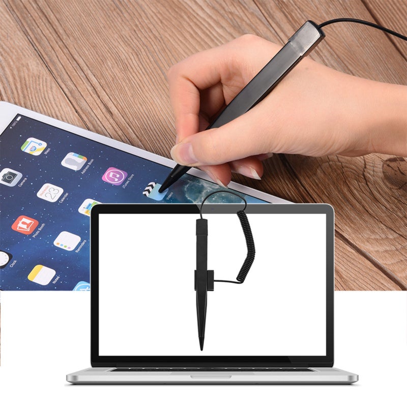 Capacitive Touch Stylus: High Sensitivity, Screen Protection - Portable Plastic Sturdy Stylus Pen for Car Navigation, POS, Capacitive Touch Screen Devices - Image 4