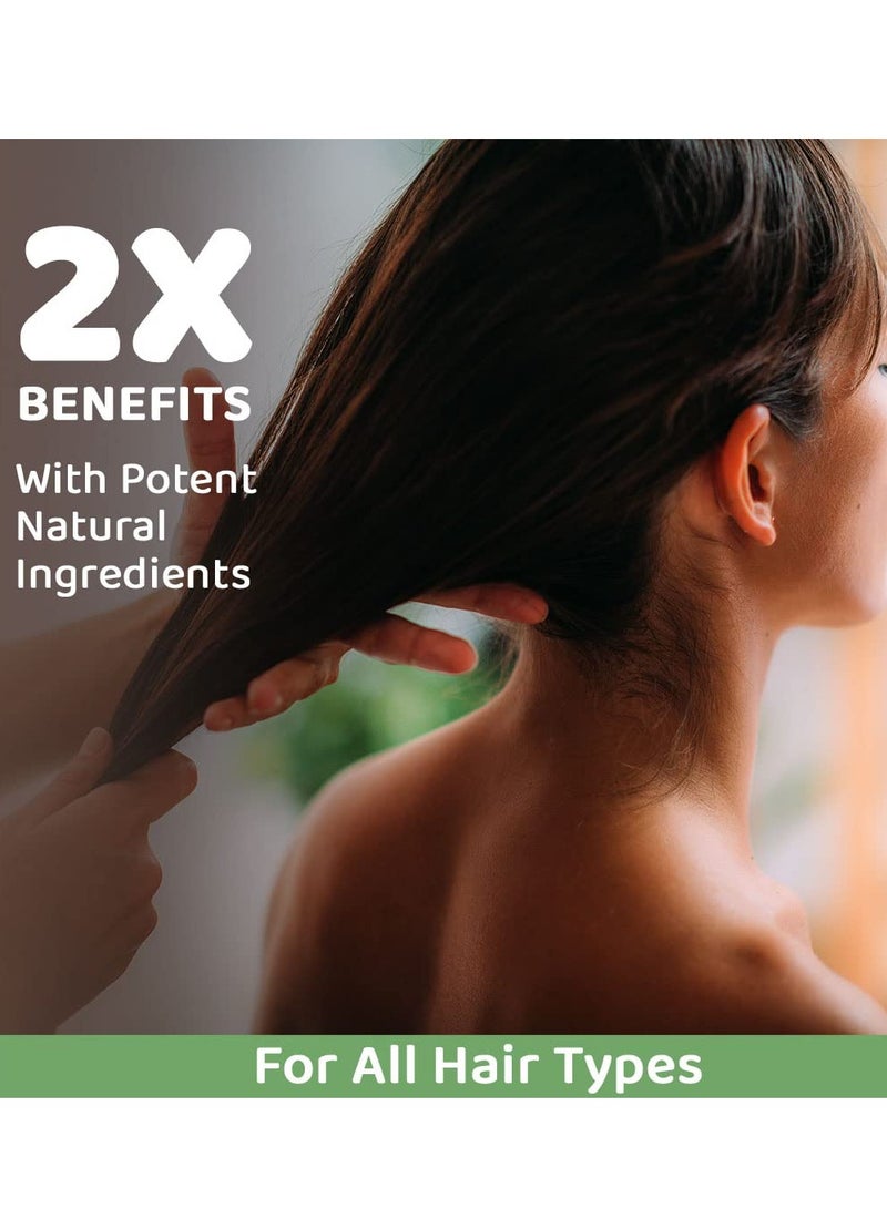 Rey Naturals Hair Oil for Longer Stronger Hair With Natural Actives Paraben and Sulphate 200ML - Image 3