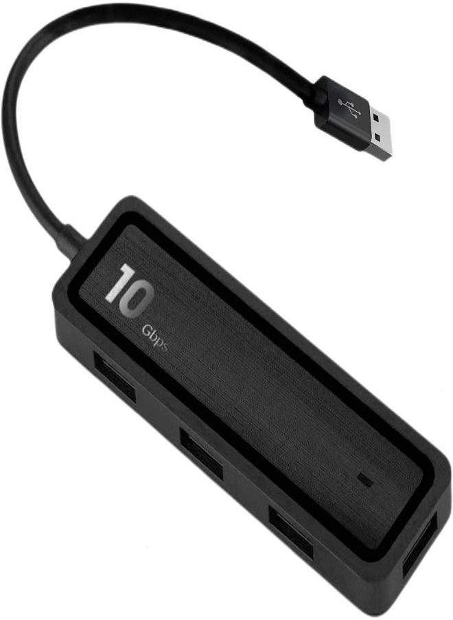 إكس أل تي 6 في 1 USB A Hub Multiport 10Gpbs يدعم USB 3.2 أجهزة التخزين SD TF قارئ بطاقات فتحة 4 منافذ USB 3.2  - Image 1