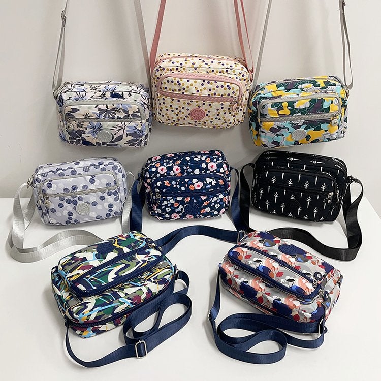 Women's Messenger Bag Shoulder Bag Oxford Fabric Canvas Nylon Cloth Middle-aged and Elderly Women's Bag Mother's Bag Women's Bag - Image 2