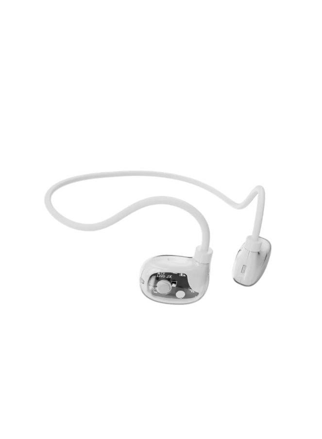 Celebrat Celebrat SE8 Open-Ear Sports Wireless Bluetooth Headset Air Conduction, Stereo Calls, Hanging Ear Design, Secure Fit, Noise Cancelling - White  - Image 1