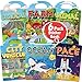 CREATIVETREES 6 Sets Reusable Sticker Book for Toddlers 36 Jelly Sticker Books for Toddler Travel Sticker Activity Toys for Kids 3 4 5 6 Years Old Girls Boys - Image 3