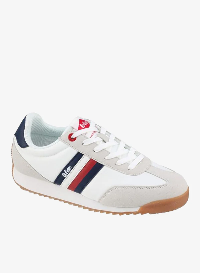 Lee Cooper WHITE Women Lace-Up Ankle Sneakers for Women | Best Price UAE