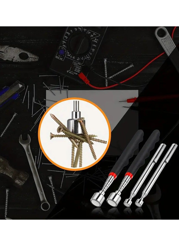 Generic The telescopic magnet picking tool includes a 20 pound magnetic tool and a 3-pound telescopic magnet rod small tool  - Image 3