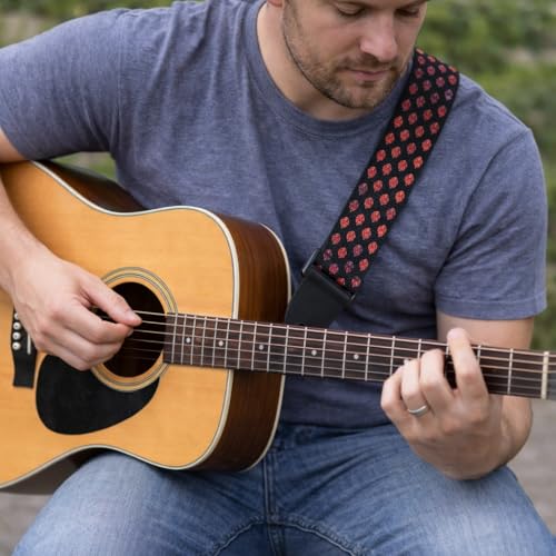 MOCKING BIRD Acoustic Guitar Bag Foam Padded Guitar Cover for 38, 39, 40, 41 inch with Adjustable Guitar Strap Wall Mount Hanger and Guitar Picks for Acoustic Electric Bass Guitar case Cover - Image 3
