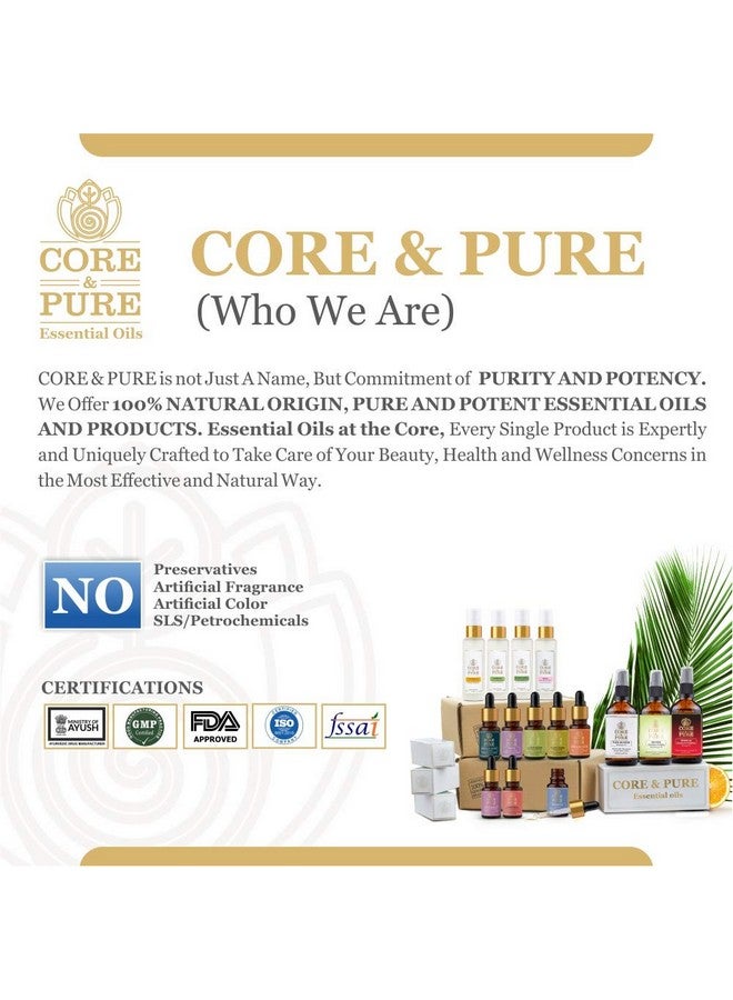 CORE & PURE Stretch Mark Oil Helps in Scar Removal, Uneven Skin Tone & Soothes Itchy and Stretchy Skin with 100% Natural Essential Oils Rose, Myrrh, Jasmine |All Skin Types|- 50ml - Image 5