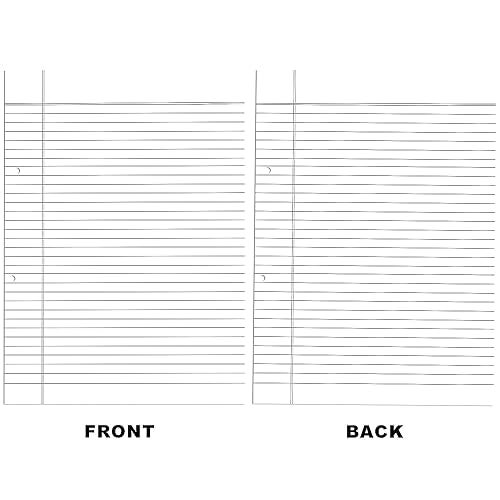 RUSH NOTE BOOKS Rush both side ruled sheets a4 size bundle 200 sheets | Project Paper A4 Size | Assignment sheets A4 Size | Assignment paper | 100 gsm A4 Sheets (Pack of 200 Sheets) - Image 2