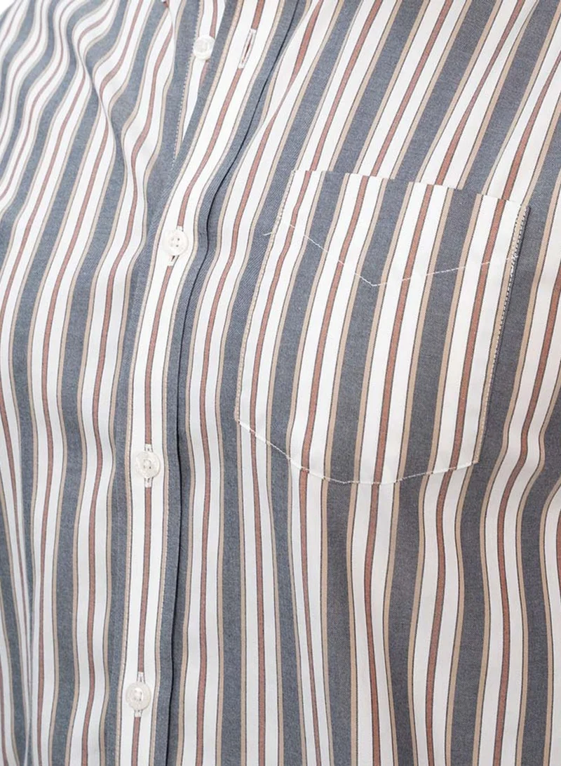 GIORDANO  Men's Wrinkle-Free Long Sleeve Cotton Oxford Shirt for Men | Best Price UAE