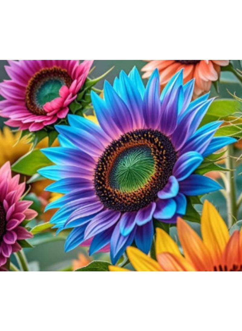 200PCS Sunflower Seeds for Planting, Mixed Colors Seeds to Plant Colored Sunflower Seeds for Outdoors - Image 5