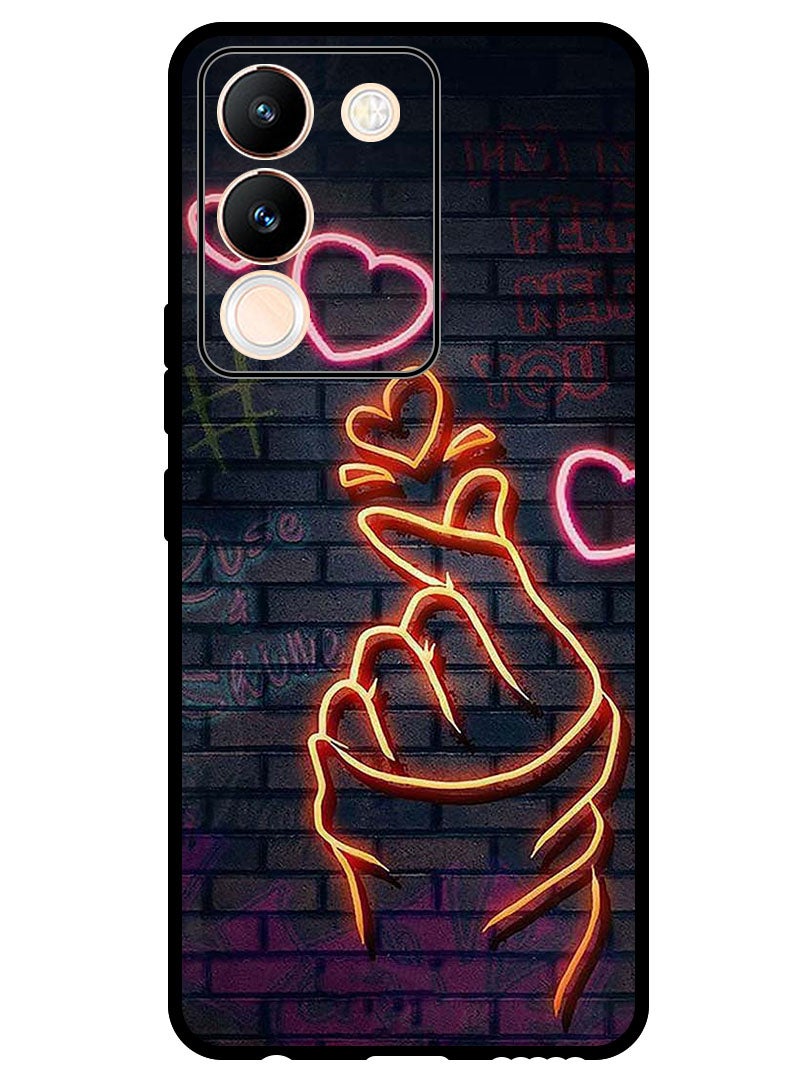 Theodor جراب واقٍ مضاد للخدش والصدمات لهاتف Vivo Y200 بضغطة إصبع - Image 1