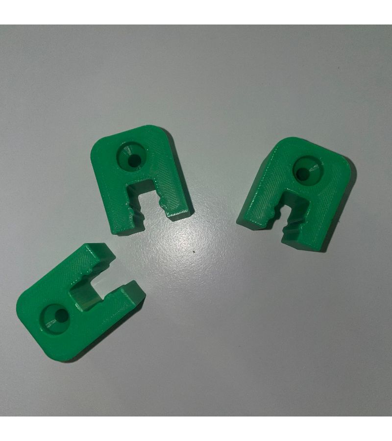 Yellow Pneumatic Tool Holder Durable Plastic Organizer For Workshop Auto Repair Shop - Image 4