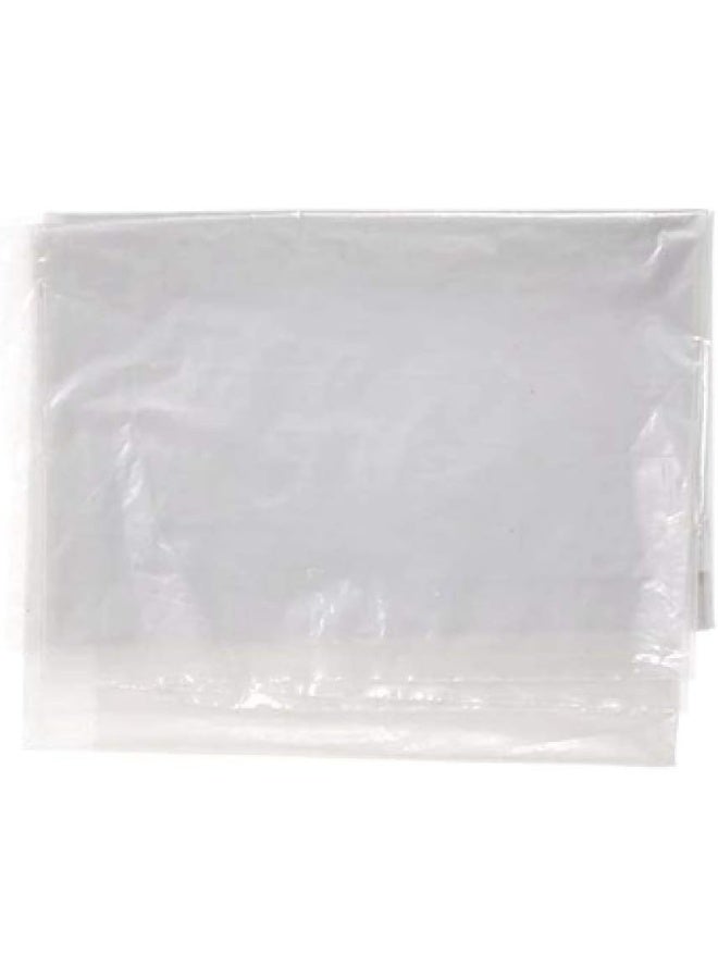 إس إن إتش باكينج أكياس قمامة شفافة، عبوة من 10 قطع، 95 × 120 سم، أكياس سلة مهملات المطبخ سعة 70 جالونًا - Image 3