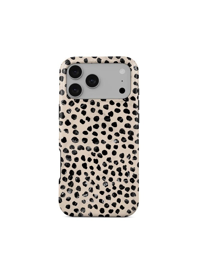 Burga iPhone 17 Pro Almond Latte Premium Case Compatible with Hybrid Dual-Layer Hard Shell + Silicone Protection - Scratch-Resistant Shockproof Mobile Cover - Image 1