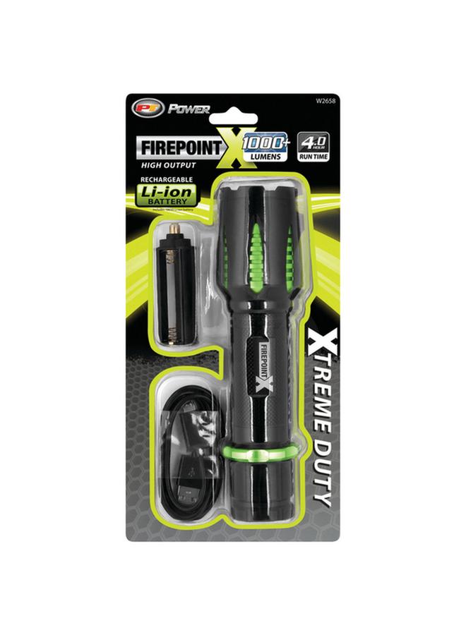 Performance Tool Firepoint Xtreme Duty High Output Flashlight Black and Green W2658 - Image 3